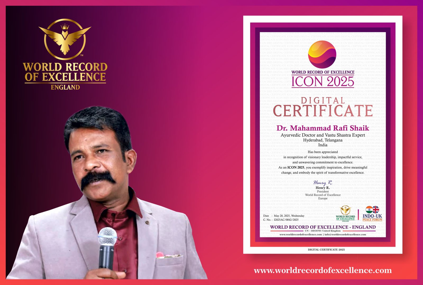 Dr. Rafi at Sampoorna Ayurveda